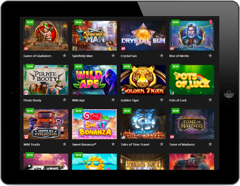 Τεράστια γκάμα σε κουλοχέρηδες